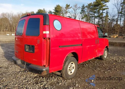 2014 Chevrolet Express G2500 из США, поврежденный, VIN 1GCWGFCA1E1168471